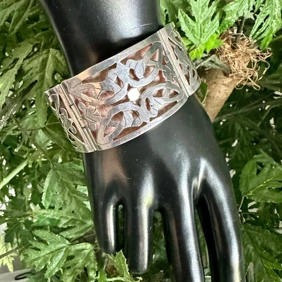 GAN MEXICO STERLING SILVER LINK BRACELET - Picture 3 of 6